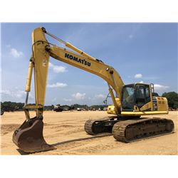 2014 KOMATSU PC290LC-10 HYDRAULIC EXCAVATOR, VIN/SN:A25502 - 10'-6" STICK, 48" BUCKET, CAB, A/C, MET