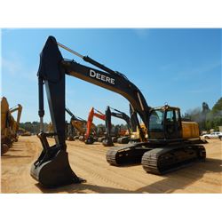 2008 JOHN DEERE 270D LC HYDRAULIC EXCAVATOR, VIN/SN:703607 - 10'-2" STICK, 42" BUCKET, CAT WALKS, CA