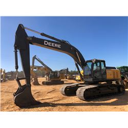 2008 JOHN DEERE 270D LC HYDRAULIC EXCAVATOR, VIN/SN:703633 - 10'-2" STICK, 34" BUCKET, CAT WALKS, CA