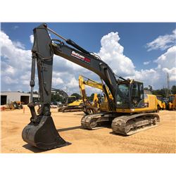 2015 JOHN DEERE 210G LC HYDRAULIC EXCAVATOR, VIN/SN:522986 - 9' - 8" STICK, 48" BUCKET, AUX HYD, CAB