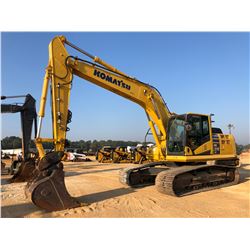 2015 KOMATSU PC210LC-10 HYDRAULIC EXCAVATOR, VIN/SN:A10870 - 9' 8" STICK, 42" BUCKET, COUPLER, AUX H