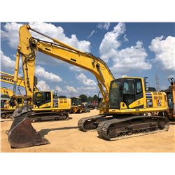 2015 KOMATSU PC210LC-10 HYDRAULIC EXCAVATOR, VIN/SN:A10984 - 9' 8" STICK, 42" BUCKET, COUPLER, AUX H