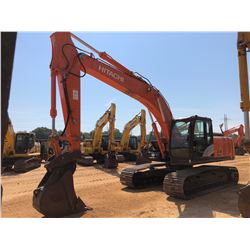 2014 HITACHI ZX210LC-5N HYDRAULIC EXCAVATOR, VIN/SN:330606 - 10' STICK, 24" BUCKET, COUPLER, AUX HYD