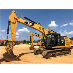 2012 CATERPILLAR 320EL HYDRAULIC EXCAVATOR, VIN/SN:WBK00690 - 9' 6" STICK, 42" BUCKET, COUPLER, CAB,