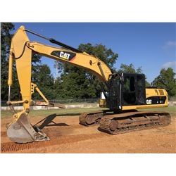 2012 CAT 320DL HYDRAULIC EXCAVATOR, VIN/SN:SPN01404 - 9' 6" STICK, 54" BUCKET, THUMB, CAB, A/C, METE