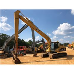 2007 CAT 320CL LONG REACH HYDRAULIC EXCAVATOR, VIN/SN:PAB7776 - 42' STICK, 36" BUCKET, CAB, A/C, MET