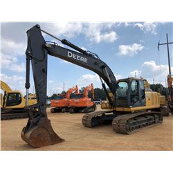 2007 JOHN DEERE 200D LC HYDRAULIC EXCAVATOR, VIN/SN:510541 - 9' 6" STICK, 42" BUCKET, CAB, A/C, METE