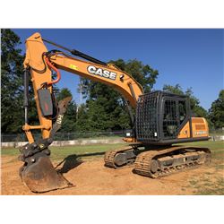 2015 CASE CX160C HYDRAULIC EXCAVATOR, VIN/SN:6NFS6F1657 - 8' 8" STICK, 38" BUCKET, COUPLER, HYD THUM