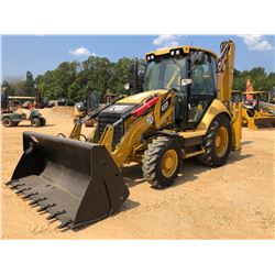 2013 CAT 432F LOADER BACKHOE, VIN/SN:PXR00151 - 4X4, E-STICK, MP BUCKET, COUPLER, REAR AUX HYD, CAB,