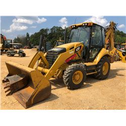 2013 CAT 420F LOADER BACKHOE, VIN/SN:SKR01332 - 4X4, E-STICK, BUCKET, REAR AUX HYD, REAR COUPLER, CA