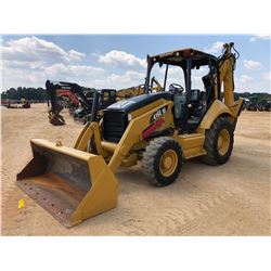 2011 CAT 416E LOADER BACKHOE, VIN/SN:LMS00511 - 4X4, E-STICK, BUCKET, CANOPY, METER READING 5,945 HO