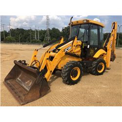 2010 JCB 2CX-12 4WS LOADER BACKHOE, VIN/SN:1708325 - 4X4, MP BUCKET, COUPLER, REAR AUX HYD, CAB, 12.