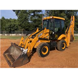 2010 JCB 2CX-12 4WS LOADER BACKHOE, VIN/SN:1708342 - 4X4, MP BUCKET, COUPLER, REAR AUX HYD, CAB, 12.