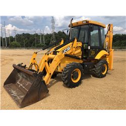 2010 JCB 2CX-12 4WS LOADER BACKHOE, VIN/SN:1708322 - 4X4, MP BUCKET, COUPLER, REAR AUX HYD, CAB, 12.