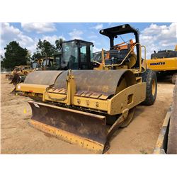 2009 CAT CS56 ROLLER, VIN/SN:C5S00557 - VIBRATORY, 84" SMOOTH, DRUM, BLADE, CANOPY, METER READING 4,