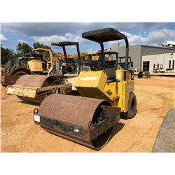 STONE RHINO 8054 ROLLER, VIN/SN:300090 - VIBRATORY, 54" SMOOTH DRUM, CANOPY, METER READING 780 HOURS