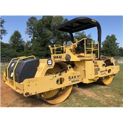 2014 SAKAI SW900-1 ROLLER, VIN/SN:VSW27-30151 - TANDEM, VIBRATORY, 84" SMOOTH DRUMS, 4,000 VPM SUPER