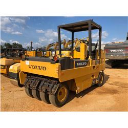 2015 VOLVO PT125 ROLLER, VIN/SN:326119 - PNEUMATIC, CANOPY, METER READING 2,361 HOURS