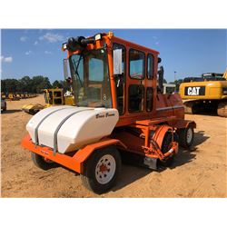 2010 BROCE KR350 BROOM, VIN/SN:406915 - 8' BROOM, CAB, A/C, METER READING 2,921 HOURS