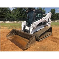 2016 BOBCAT T870 SKID STEER LOADER, VIN/SN:ASWT11681 - CRAWLER, 2 SPEED, BUCKET, HIGH FLOW, CAB, A/C