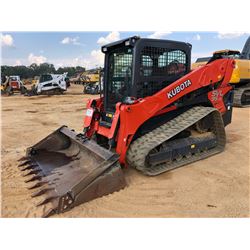 2018 KUBOTA SVL95-2S SKID STEER LOADER, VIN/SN:36871 - CRAWLER, 2 SPEED, BUCKET, CAB, AC, METER READ