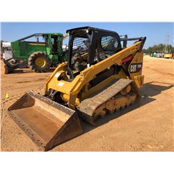 2016 CATERPILLAR 289D SKID STEER LOADER, VIN/SN:TAW05669 - CRAWLER, TWO SPEED, BUCKET, REAR COUNTER 