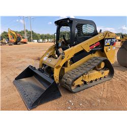 2018 CAT 279D SKID STEER LOADER, VIN/SN:GTL04999 - CRAWLER, HIGH FLOW, 2 SPEED, BUCKET, CANOPY, METE