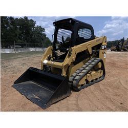 2018 CAT 239D SKID STEER LOADER, VIN/SN:BL902701 - CRAWLER, HIGH FLOW, BUCKET, CANOPY, METER READING