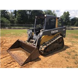2010 JOHN DEERE 319D SKID STEER LOADER, VIN/SN:187840 - CRAWLER, BUCKET, CANOPY, METER READING 1,697