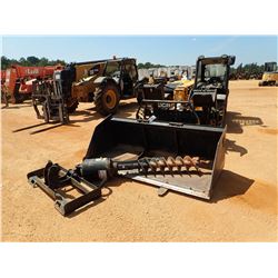 2015 JCB 525-60 TELESCOPIC FORKLIFT, VIN/SN:1709877 - 5,500# CAPACITY, 20' REACH, BUCKET, FORKS, 6' 