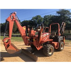 2009 DITCH WITCH RT55 TRENCHER, VIN/SN:90000501 - 4X4, DITCH WITCH A523 BACKHOE ATTACH, DITCH WITCH 