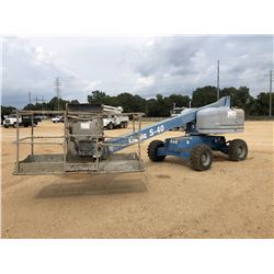 2009 GENIE S40 MANLIFT, VIN/SN:S4009-15554 - 40' HEIGHT, 500# CAPACITY, METER READING 4,882 HOURS