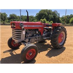 MASSEY FERGUSON 175 FARM TRACTOR, - METER READING 3,488 HOURS