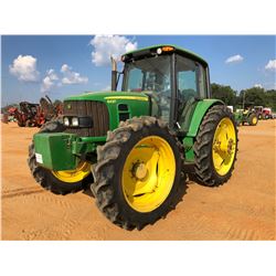 2012 JOHN DEERE 6430 FARM TRACTOR, VIN/SN:700728 - MFWD, 3 REMOTES, CAB, A/C, 13.6-46 TIRES, METER R