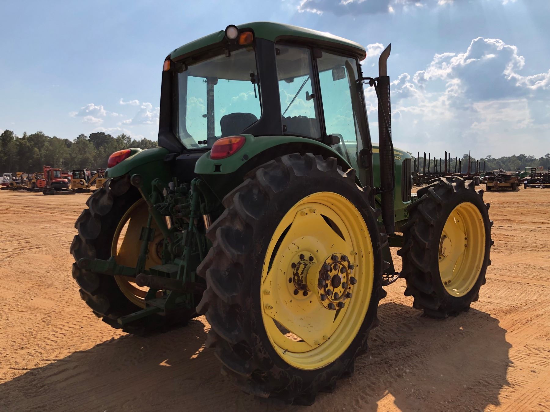 2012 JOHN DEERE 6430 FARM TRACTOR, VIN/SN700728 MFWD, 3 REMOTES, CAB, A/C, 13.646 TIRES 2012 JOHN DEERE 6430 FARM TRACTOR, VIN/SN700728 MFWD, 3 REMOTES, CAB, A/C, 13.646 TIRES
