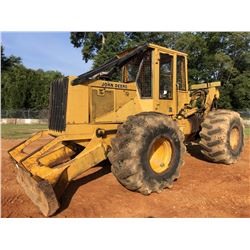 JOHN DEERE 548E SKIDDER, VIN/SN:535298 - GRAPPLE, SINGLE ARCH, CANOPY, TURBO