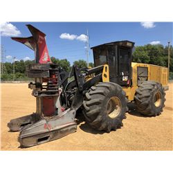 2013 CAT 563C FELLER BUNCHER, VIN/SN:JCB00250 - PRENTICE SC57 SAW HEAD, CAB, A/C, 28L-26 TIRES, METE