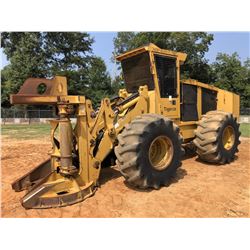 2005 TIGERCAT 718 FELLER BUNCHER, VIN/SN:7180608 - TIGERCAT 5500 SAW HEAD, CAB, A/C, 28L-26 TIRES
