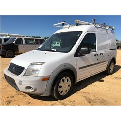 2012 FORD TRANSIT CONNECT CARGO VAN, GAS ENGINE, A/T, ODOMETER READING 36,757 MILES