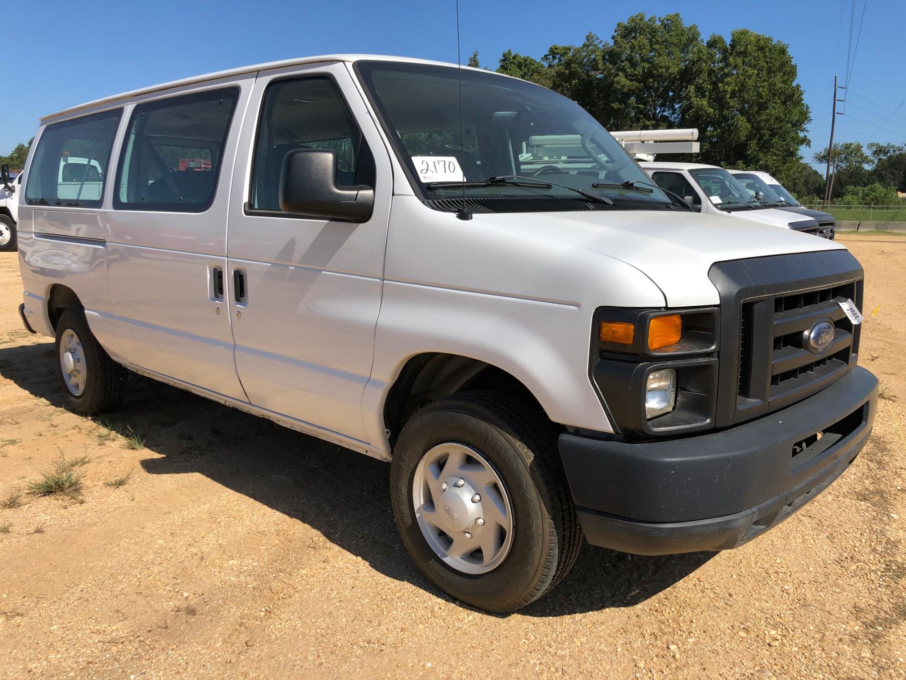 2008 FORD E150 XL PASSENGER VAN, VIN/SN:1FMNE11W38DB35490 - GAS ENGINE ...