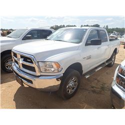 2017 DODGE RAM 2500 PICK UP, VIN/SN:3C6TR5DT2HG613210 - 4X4, CREW CAB, V8 GAS ENGINE, A/T, ODOMETER 