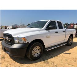 2016 DODGE 1500 PICKUP TRUCK, VIN/SN:1C6RR7FG0G266926 - 4X4, CREW CAB, V8 GAS ENGINE, A/T, ODOMETER 