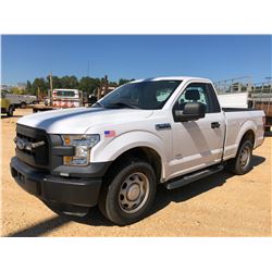 2015 FORD F150 XL PICKUP, VIN/SN:1FTMF1CP3FKE52150 - V6 GAS ENGINE, A/T, ODOMETER READING 29,951 MIL