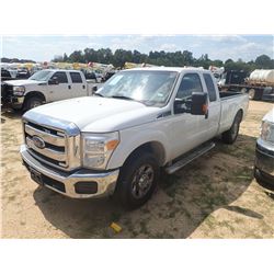 2014 FORD F250 PICK UP, VIN/SN:1FT7X2A6XEEB43119 - EXT CAB, V8 GAS ENGINE, A/T, ODOMETER READING 142