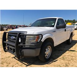 2011 FORD F150 PICKUP, VIN/SN:1FXFX1EF6BFB17679 - 4X4, V8 GAS ENGINE, A/T, BED COVER, ODOMETER READI