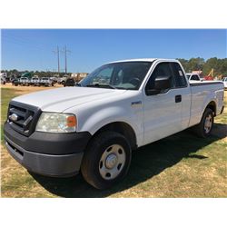 2008 FORD F150 PICKUP, VIN/SN:1FTRF12278KB37351 - EXTRA CAB, V6 GAS ENGINE, A/T, BED COVER, ODOMETER