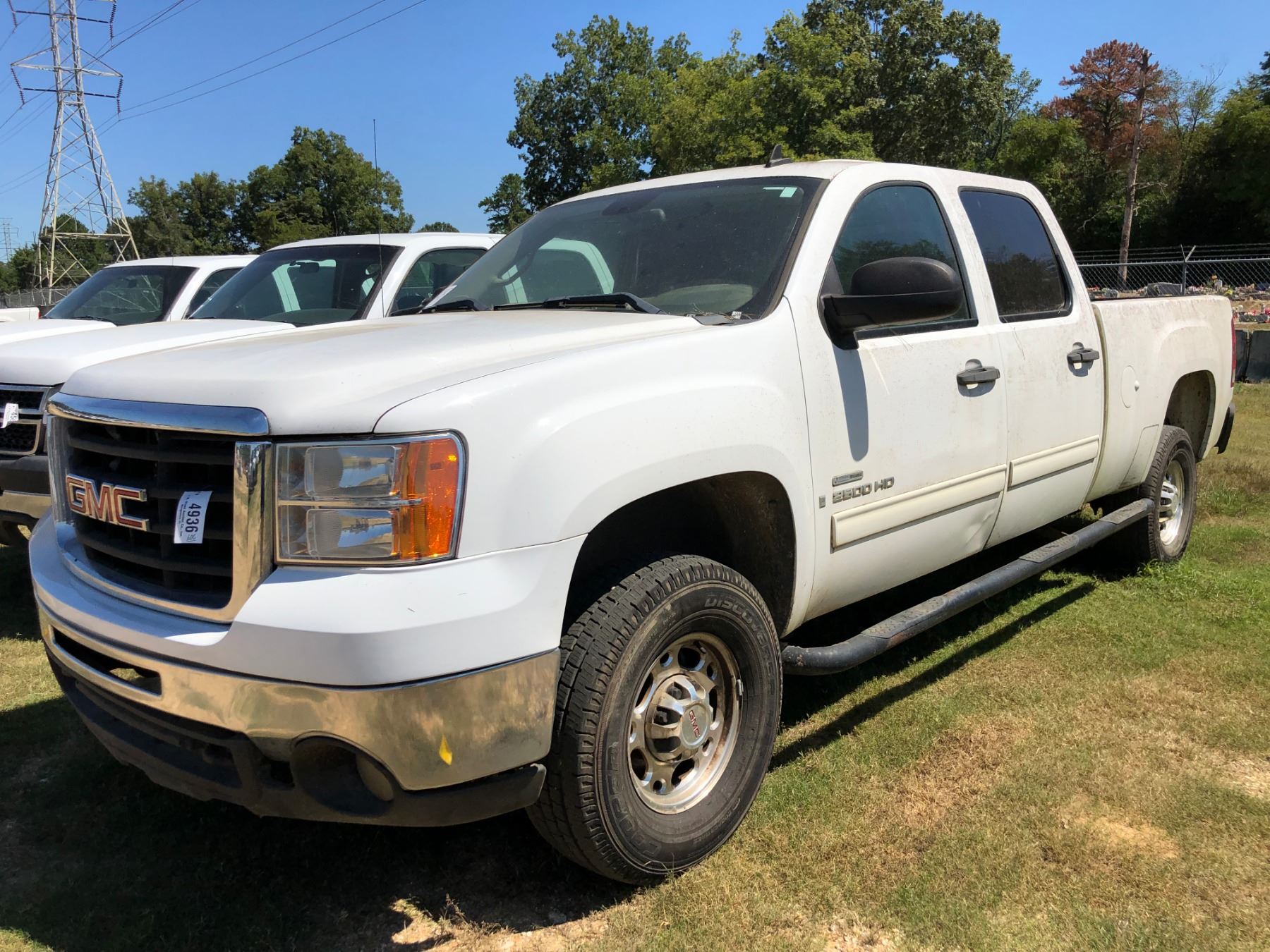 2008 GMC 2500HD PICKUP TRUCK, VIN/SN1GTHC23638F212650 CREW CAB