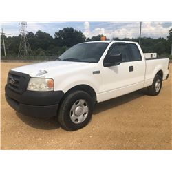 2005 F150 PICKUP, VIN/SN:1FTRX12W05FB72799 - EXT CAB, V-8 GAS, A/T, ODOMETER READING 200,482 MILES (