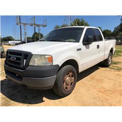 2005 FORD F150 PICKUP, VIN/SN:1FTPX14595FB42910 - 4X4, EXTENDED CAB, V8 GAS ENGINE, A/T, ODOMETER RE
