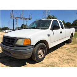 2004 FORD F150 PICKUP, VIN/SN:2FTRX17W14CA58829 - EXTENDED CAB, GAS ENGINE, A/T, ODOMETER READING 18